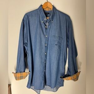 Burberry Chambray Collar Shirt